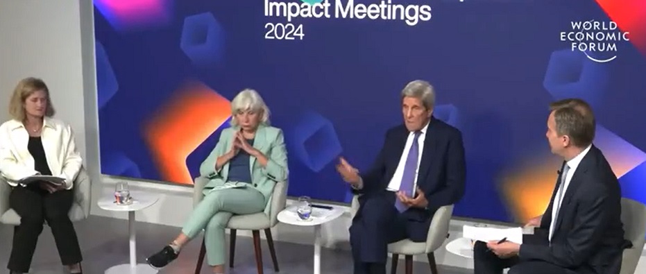 Kerry i panel hos WEF